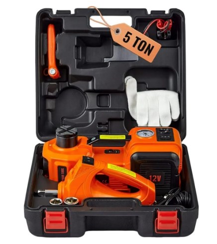 🔥 Zomercampagne 🚗 5 ton/11023 lb elektrische hydraulische krikken