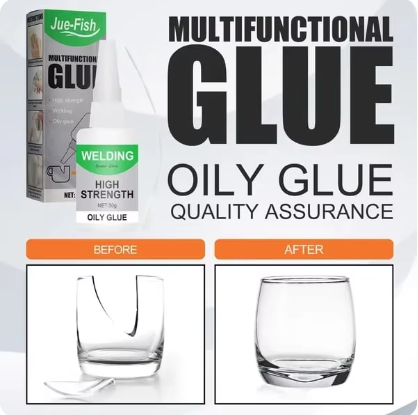 ✨BUY 1 GET 1 FREE✨Welding High-strength Oily Glue(Gift Free Dropper)