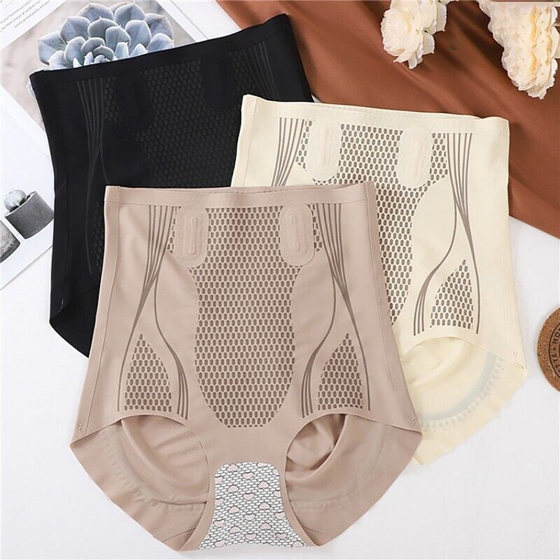 🏆 48% korting 🎁 Ice Silk Ion Fibre Repair Shaping Shorts, onderbroek met buikcontrole