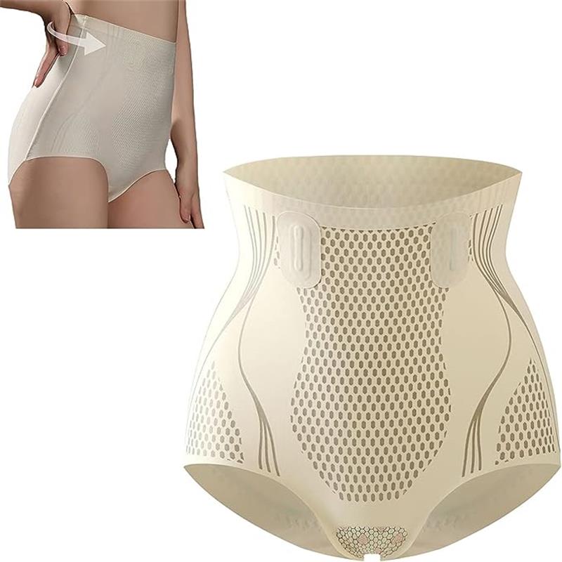 🏆 48% korting 🎁 Ice Silk Ion Fibre Repair Shaping Shorts, onderbroek met buikcontrole