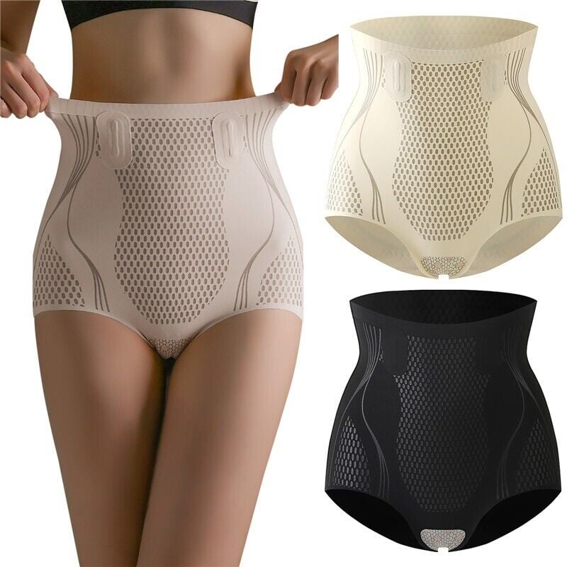 🏆 48% korting 🎁 Ice Silk Ion Fibre Repair Shaping Shorts, onderbroek met buikcontrole