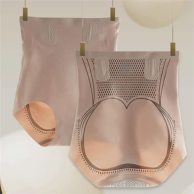 🏆 48% korting 🎁 Ice Silk Ion Fibre Repair Shaping Shorts, onderbroek met buikcontrole