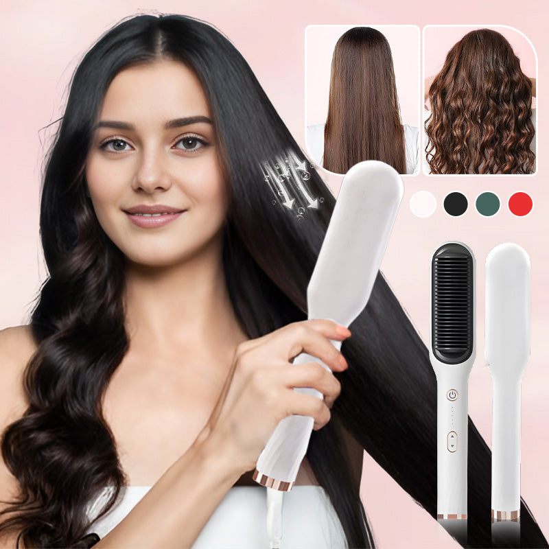 ✨Uitverkoop 50% korting💥--Negatieve Ion Hair Straightener Styling Kam💇♀