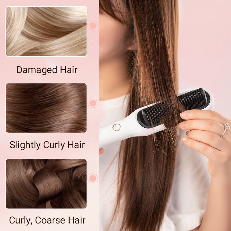 ✨Uitverkoop 50% korting💥--Negatieve Ion Hair Straightener Styling Kam💇♀