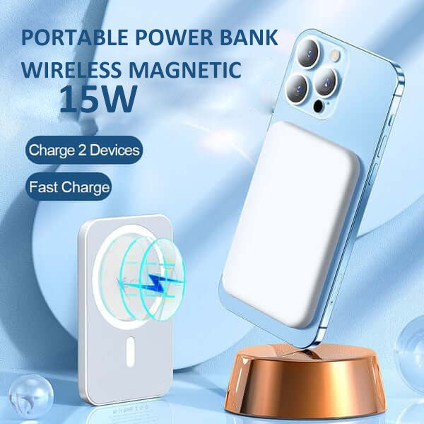 🔥50% korting voor een beperkte tijd🔥Pousbo® draagbare draadloze magnetische powerbank