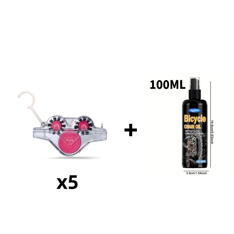 🚴♀️ Fietskettingreiniger - Dieptereinigingsset met ingebouwde herbruikbare borstelkop 🔧💦