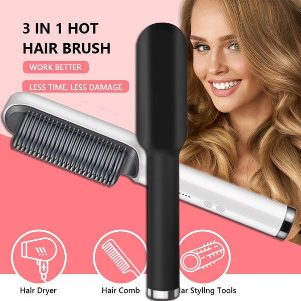 ✨Uitverkoop 50% korting💥--Negatieve Ion Hair Straightener Styling Kam💇♀