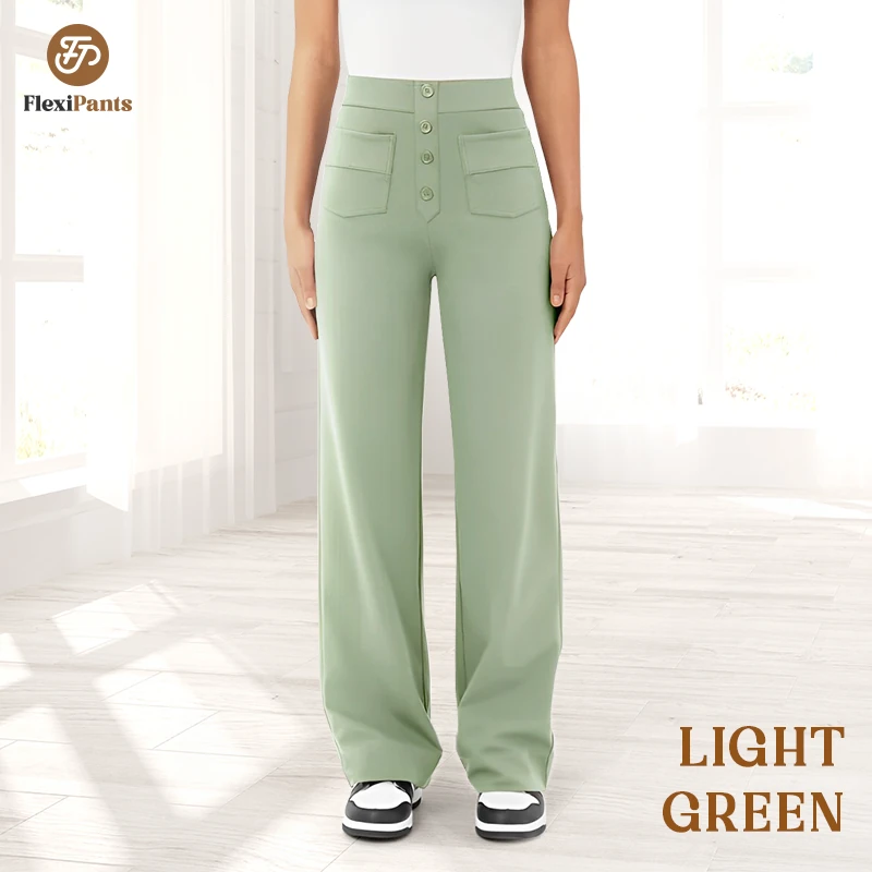✈️ Koop 2 en krijg gratis verzending ✈️💥Uitverkoop 49% korting🔥 Casual High Waist Stretch Broek voor dames
