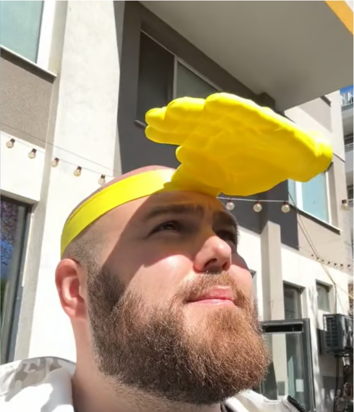 😂Zonnehoedje ter grootte van een handpalm – Draag het met plezier en steel de show!