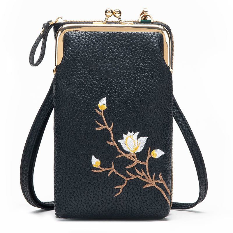 Crossbody mobiele telefoon portemonnee voor vrouwen