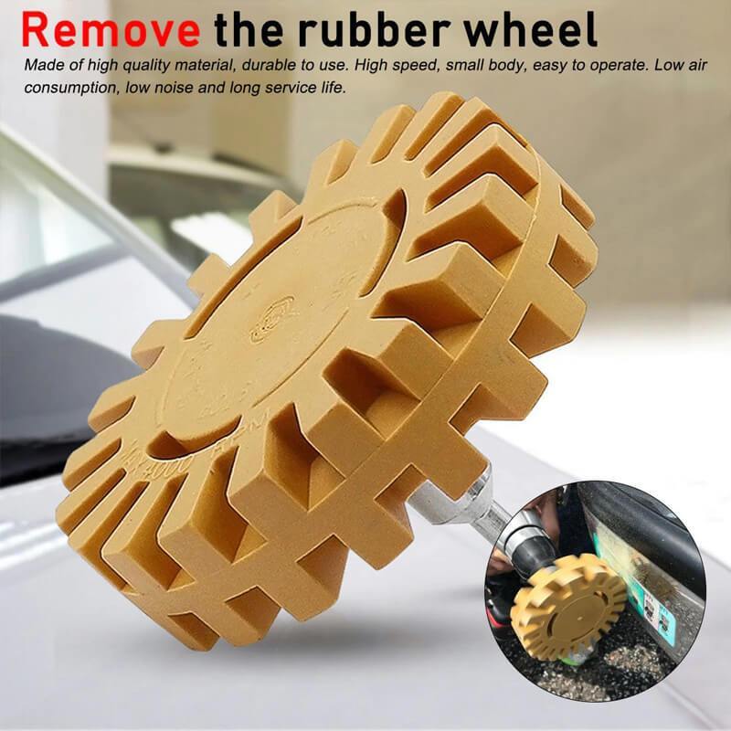 Balance Weight Pneumatic Rubber Grinding Removal Wheel