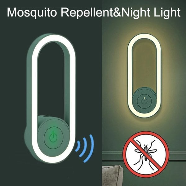 2024 Hot Sale Frequentieconversie Ultrasone muggenmoordenaar met LED-slaaplicht