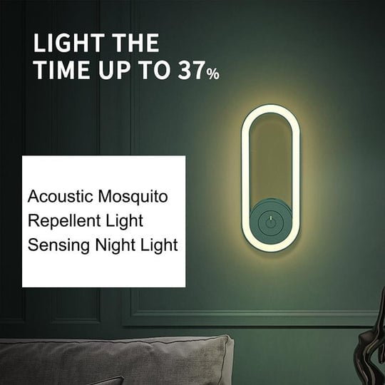 2024 Hot Sale Frequentieconversie Ultrasone muggenmoordenaar met LED-slaaplicht