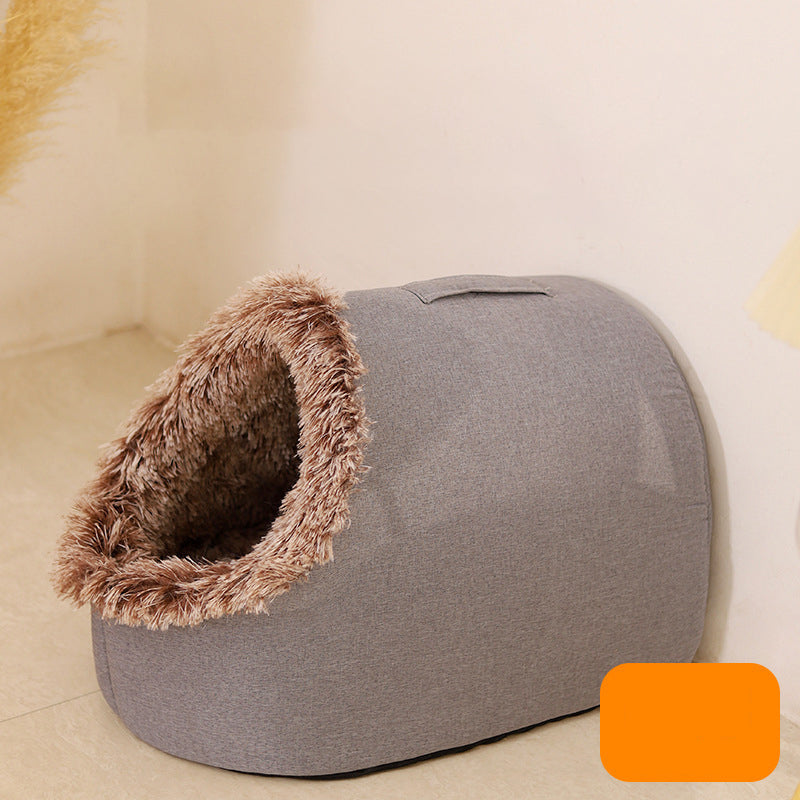 💥 Hot verkoop 🐾 OFFWinter Warm Huisdier Grot Bed