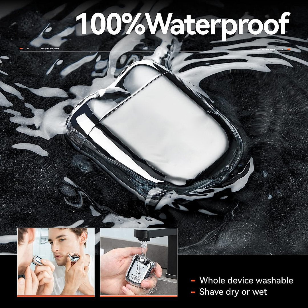 ✨Hot sale✨2025 Nieuw opgewaardeerd USB-mini-scheerapparaat voor mannen Oplaadbaar waterdicht compact elektrisch scheerapparaat voor thuis, in de auto, op reis