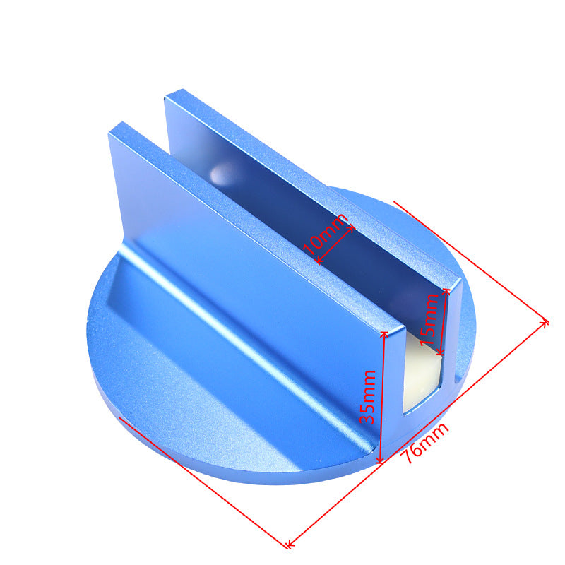 Magnetische krik rail-adapter voor lasframe