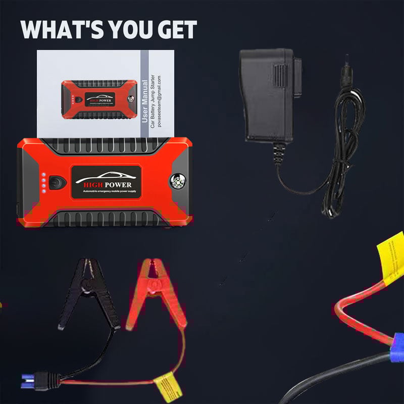 š„Laatste dag speciale aanbieding 50% KORTINGā”Jump Starter 3000A Peak Jump Starter Accu