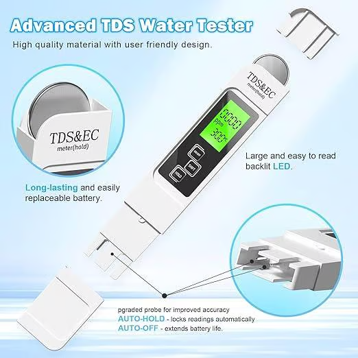 TDS Meter Digital Water Quality Tester
