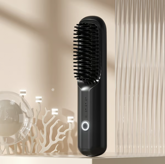 USB Draadloze Negatieve Ion Hair Straightening Kam (50% UIT)
