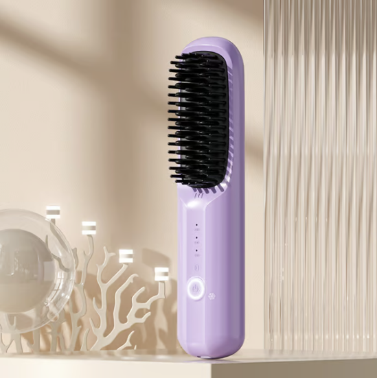 USB Draadloze Negatieve Ion Hair Straightening Kam (50% UIT)