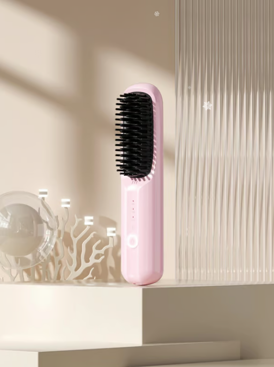 USB Draadloze Negatieve Ion Hair Straightening Kam (50% UIT)