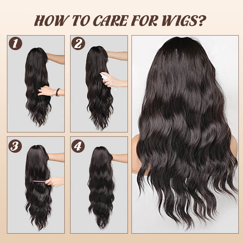 💕HOT SALE💕48%OFF✨Wig long hair Layered bangs wigs