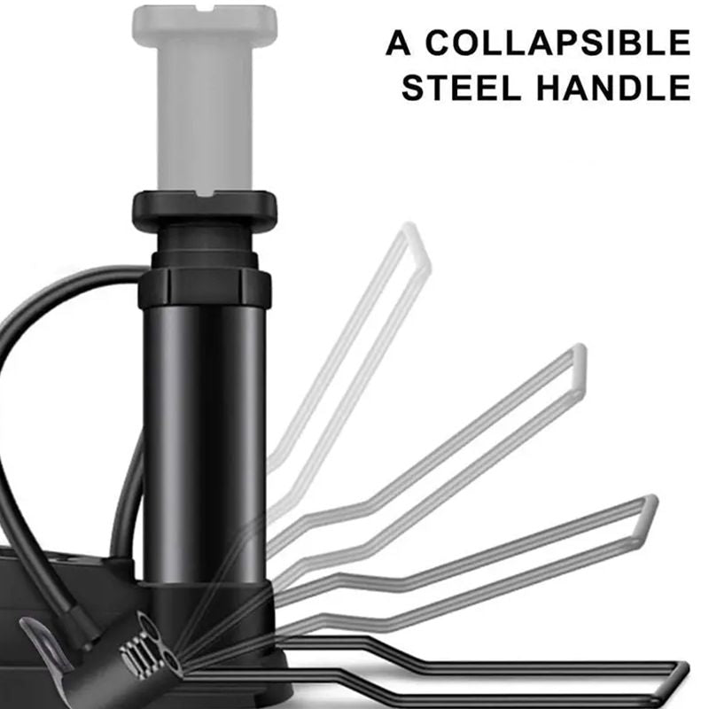 ✨Bicycle Air Pump with Pressure Gauge