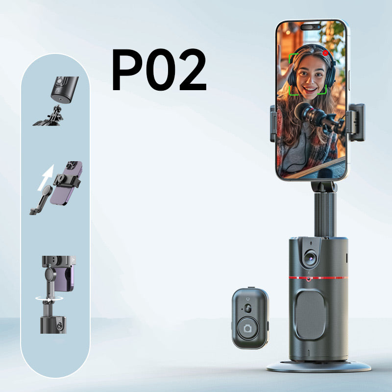 Zomeruitverkoop 49% korting🔥360° Roterende Auto Face Tracking Telefoonhouder