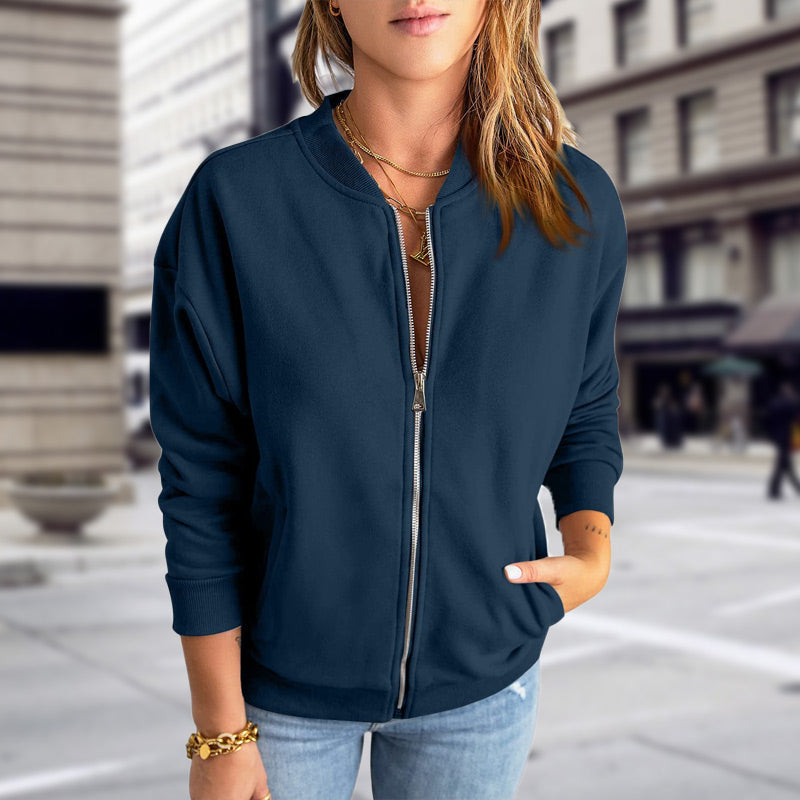Nieuw product hete verkoop 49% korting❤️🔥Casual damesjack met rits