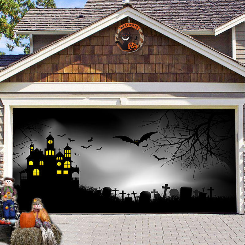 Last Day Sale 49% OFF - Halloween 2024 Garagentor Dekoration
