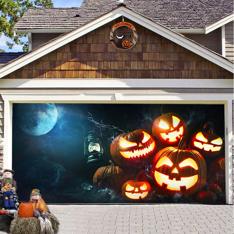 Last Day Sale 49% OFF - Halloween 2024 Garagentor Dekoration