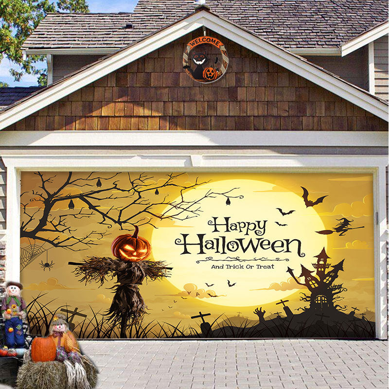 Last Day Sale 49% OFF - Halloween 2024 Garagentor Dekoration