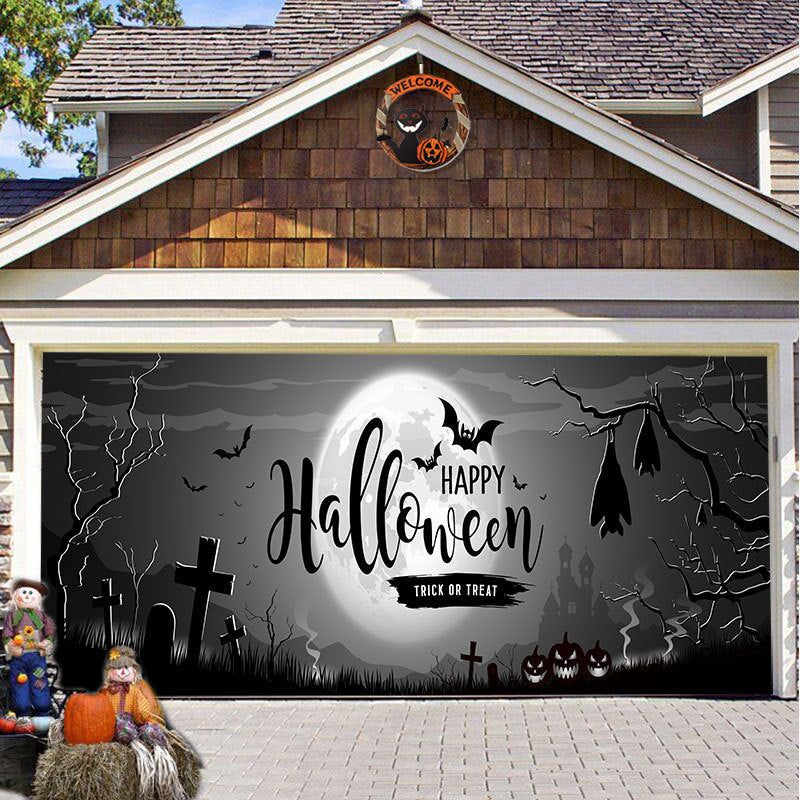 Last Day Sale 49% OFF - Halloween 2024 Garagentor Dekoration
