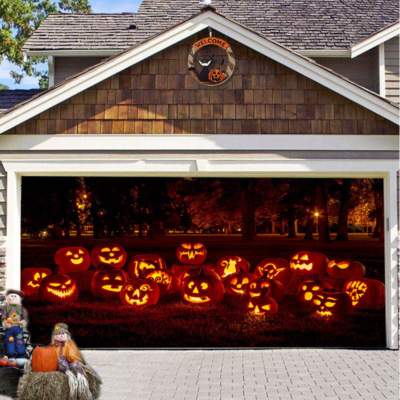 Last Day Sale 49% OFF - Halloween 2024 Garagentor Dekoration