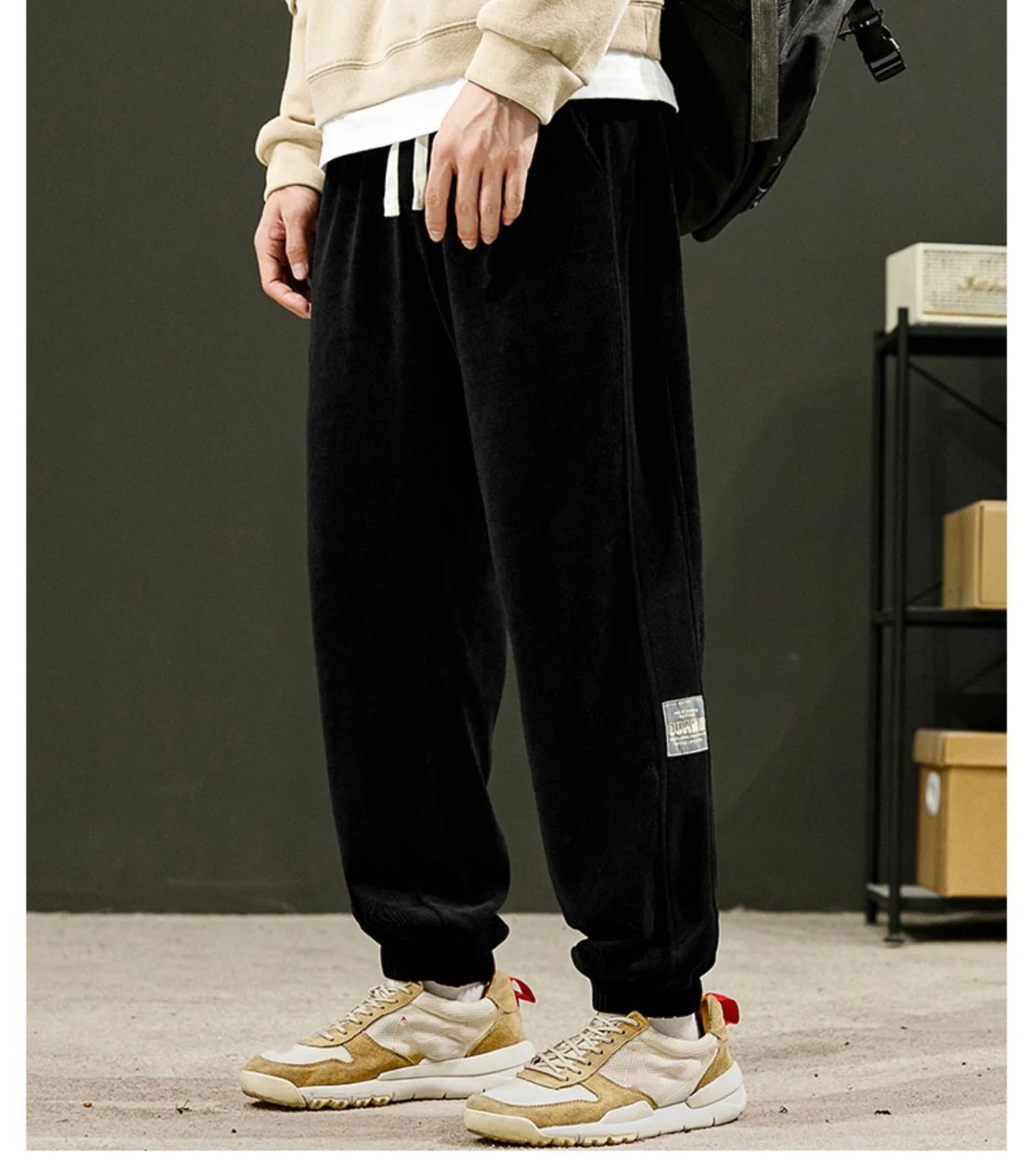 š„Corduroy stof unisex casual zachte broekš„