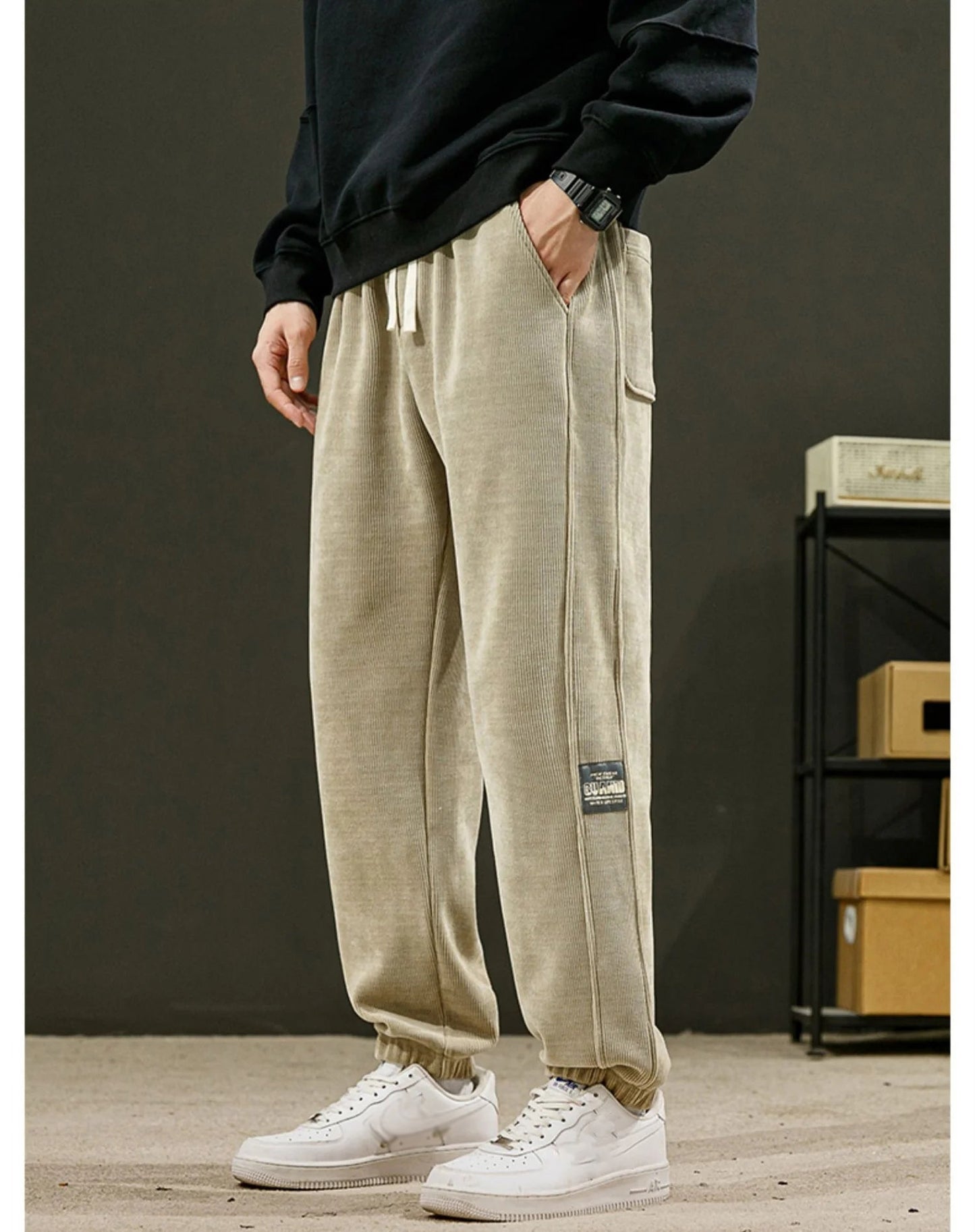 š„Corduroy stof unisex casual zachte broekš„