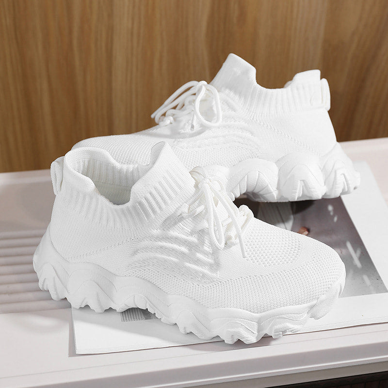 HOT SALE 49% UIT Ultracomfortabele ademende vetersneaker voor dames