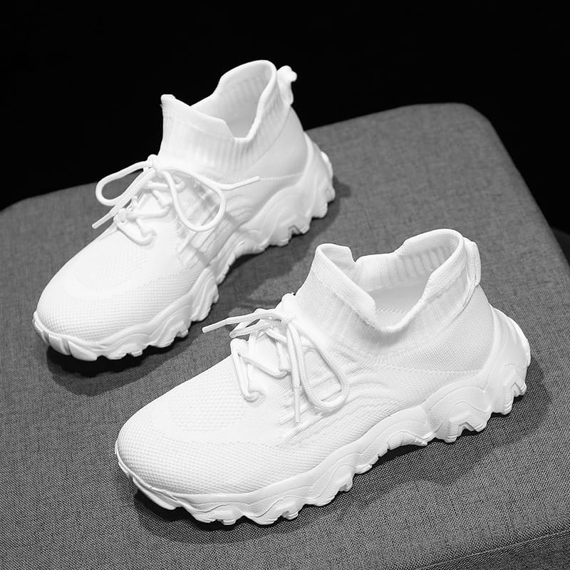 HOT SALE 49% UIT Ultracomfortabele ademende vetersneaker voor dames
