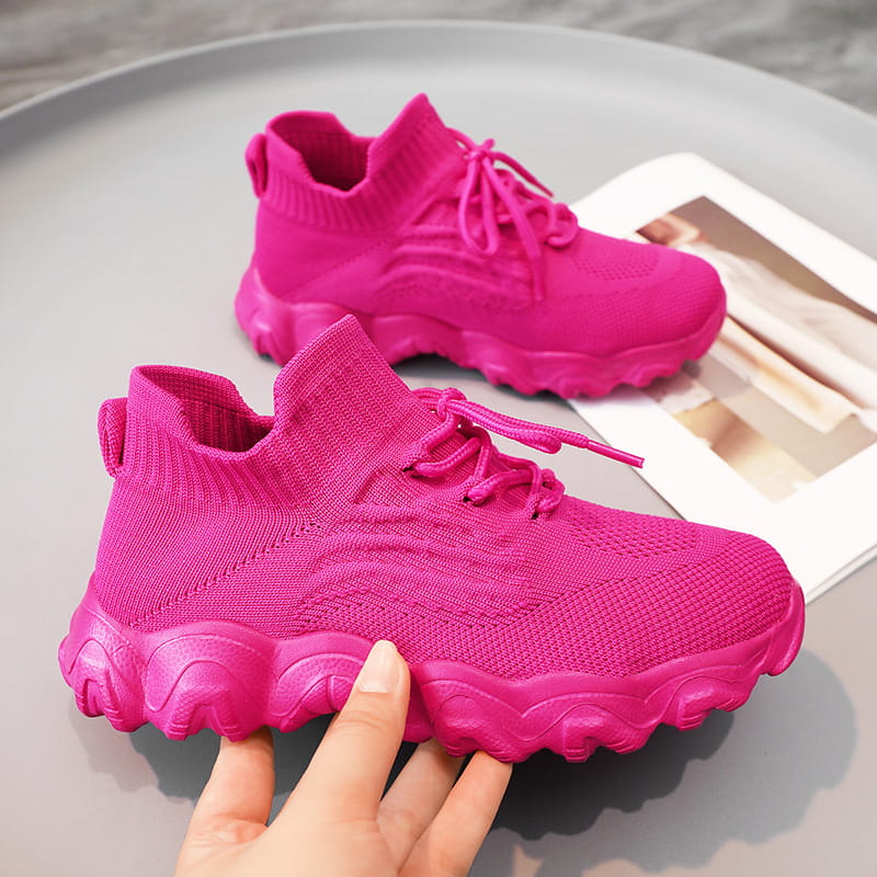 HOT SALE 49% UIT Ultracomfortabele ademende vetersneaker voor dames