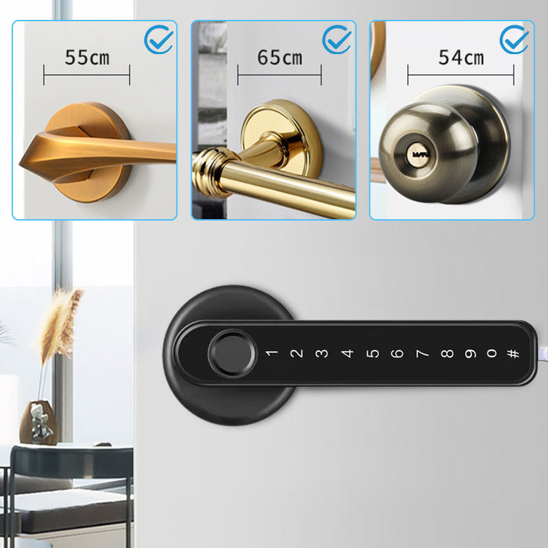 Gratis verzendingš„ Vingerafdruk Smart Door Lock Handle met Bluetooth APP controle
