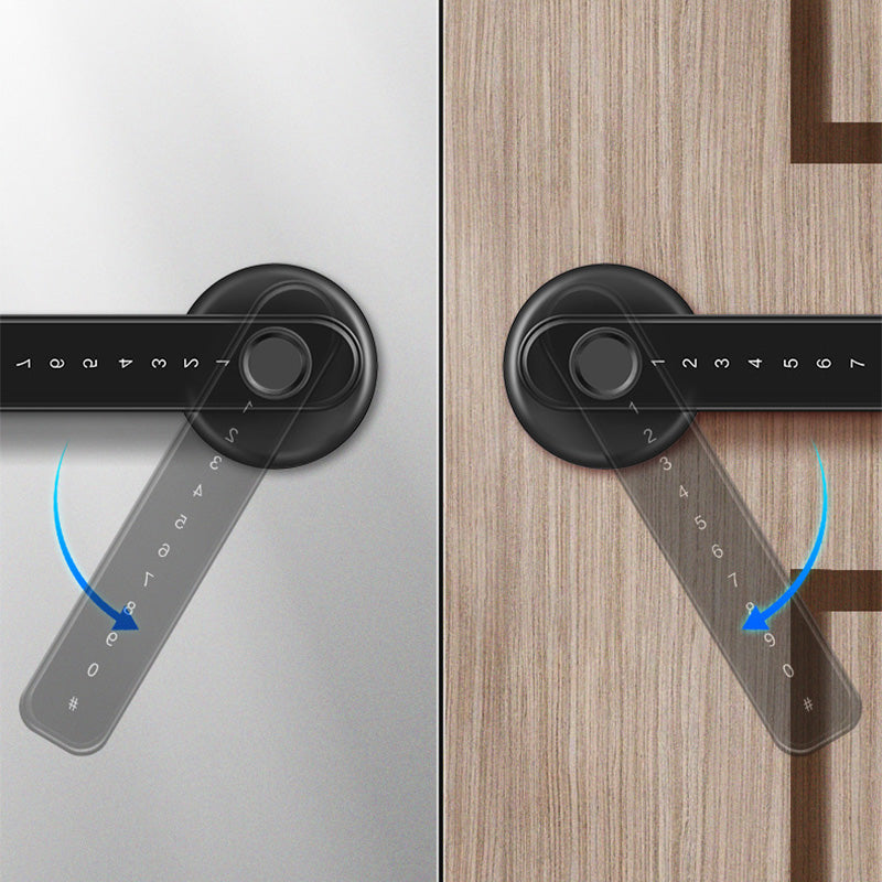 Gratis verzendingš„ Vingerafdruk Smart Door Lock Handle met Bluetooth APP controle