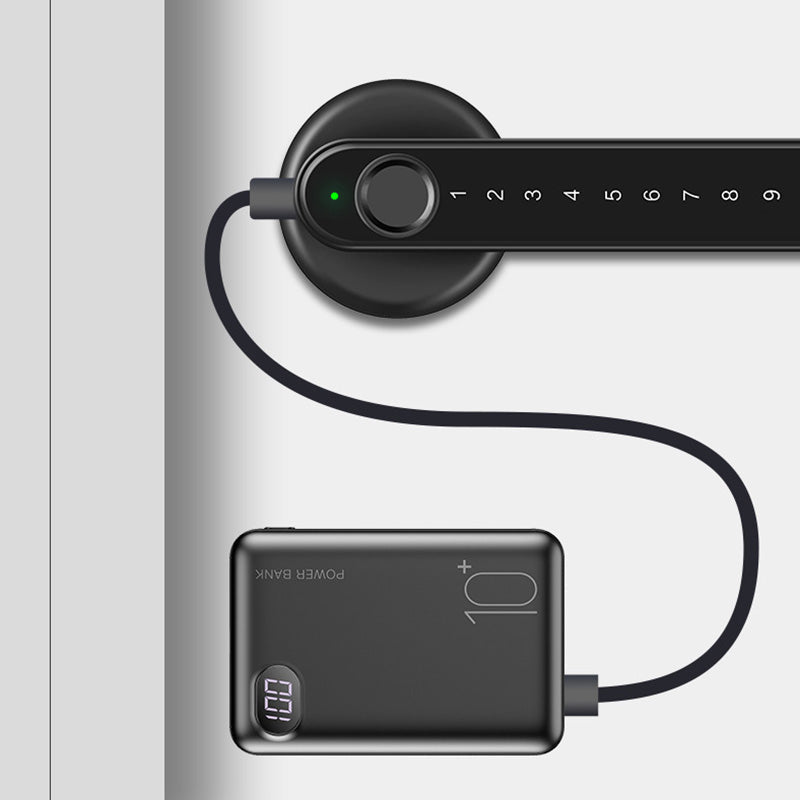 Gratis verzendingš„ Vingerafdruk Smart Door Lock Handle met Bluetooth APP controle