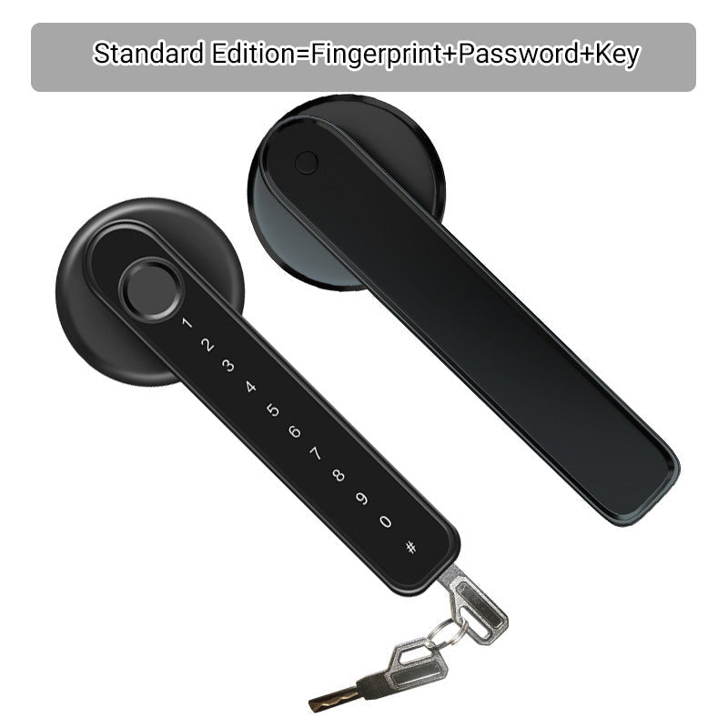 Gratis verzendingš„ Vingerafdruk Smart Door Lock Handle met Bluetooth APP controle