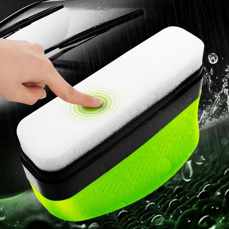 Nieuw 2.0 Groen Oliefilmdoekje Krachtige verwijdering van oliefilm & kristalcoating 🚗💧