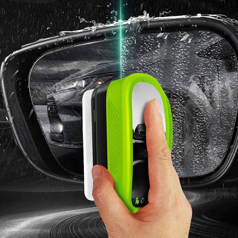 Nieuw 2.0 Groen Oliefilmdoekje Krachtige verwijdering van oliefilm & kristalcoating 🚗💧