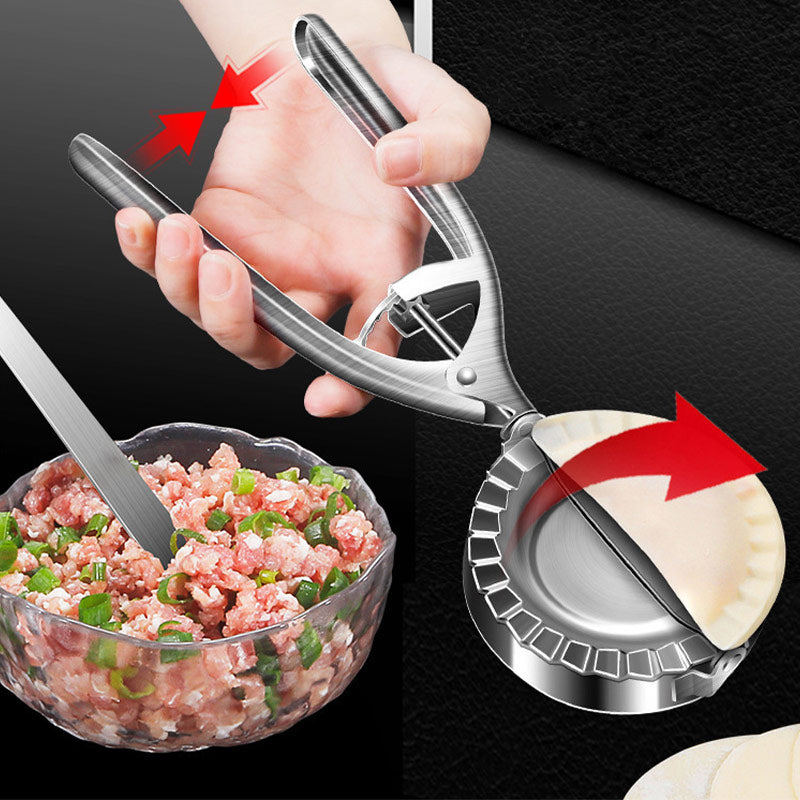 ✨🧑🍳Verfraai je kookkunst - 👍Duurzame roestvrijstalen knoedelvormclip