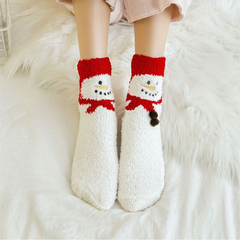 🎄 Kerstverkoop- 49% UIT 🎁 Schattige Kerstmis Stijl Verdikte Warme Sokken