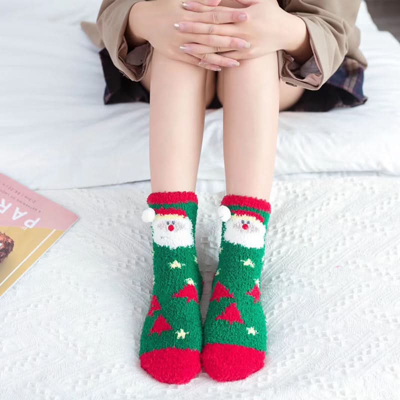 🎄 Kerstverkoop- 49% UIT 🎁 Schattige Kerstmis Stijl Verdikte Warme Sokken