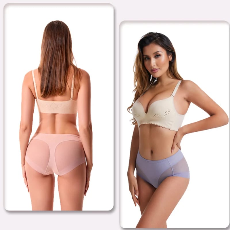 🌺🌺Naadloze ijszijde bodyconslip met hoge taille