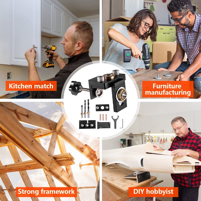Adjustable 3-in-1 Woodworking Positioner